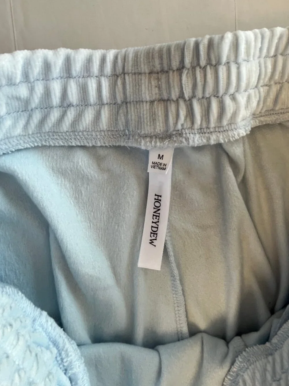 NEW Honeydew Simply Cozy Sleigh Pajama Set Frosty Blue Medium